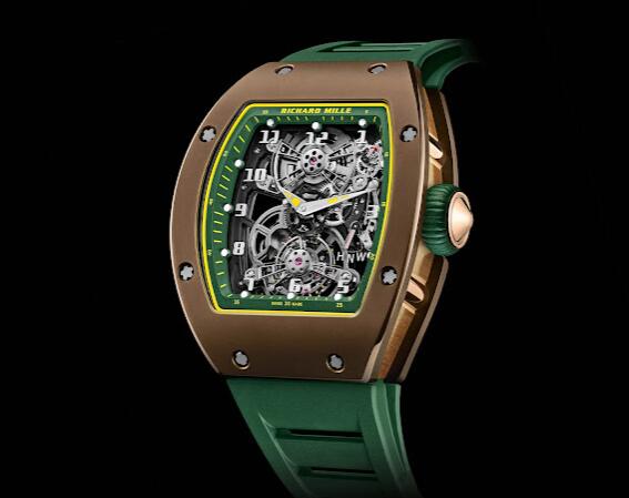 Richard Mille RM 17-01 Tourbillon Brown Cermet Replica Watch